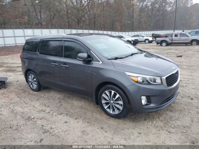 38111547 :رقم المزاد ، KNDMC5C13G6135572 vin ، 2016 Kia Sedona Sx مزاد بيع