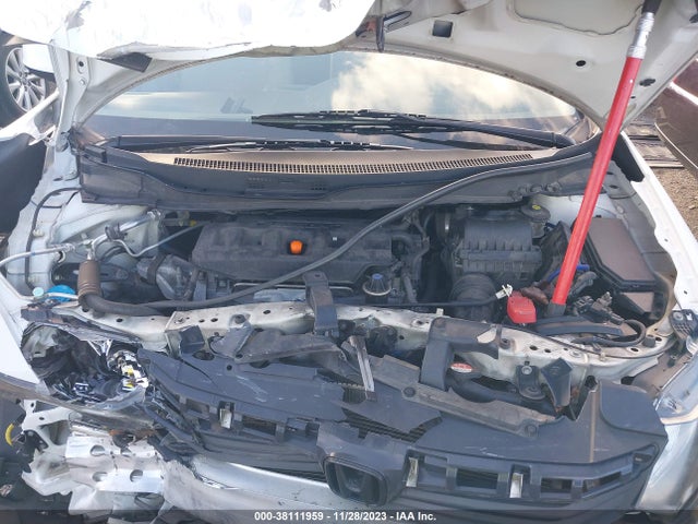 2012 HONDA CIVIC LX VIN: 19XFB2F54CE374125