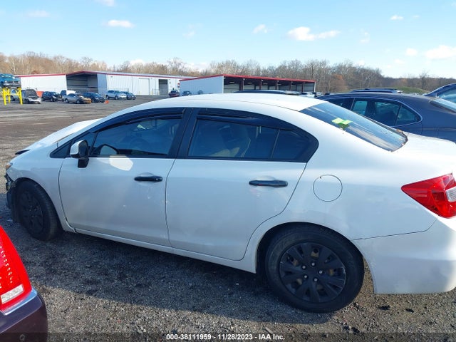 2012 HONDA CIVIC LX VIN: 19XFB2F54CE374125