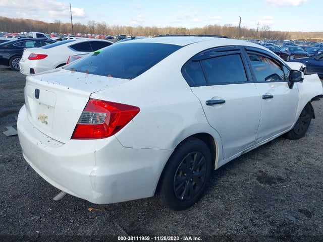 2012 HONDA CIVIC LX VIN: 19XFB2F54CE374125