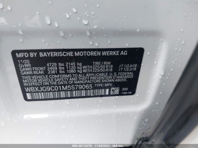 WBXJG9C01M5S79065 BMW X1 Xdrive28i