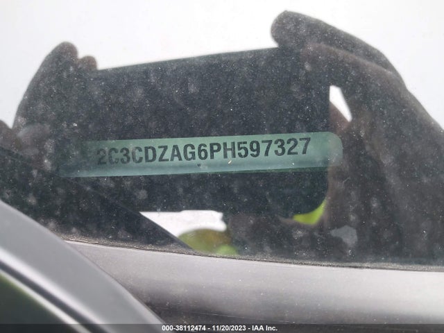 Dodge Challenger Sxt 2023 2C3CDZAG6PH597327 Image 9