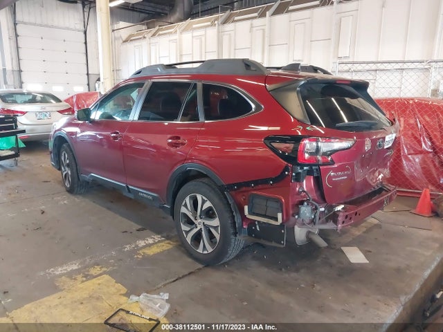 2021 SUBARU OUTBACK LIMITED VIN: 4S4BTANC6M3109281