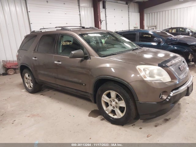 2010 GMC ACADIA SL VIN: 1GKLRKED2AJ153926