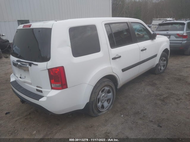 Honda PILOT LX 2015 5FNYF4H26FB008130 Image 4