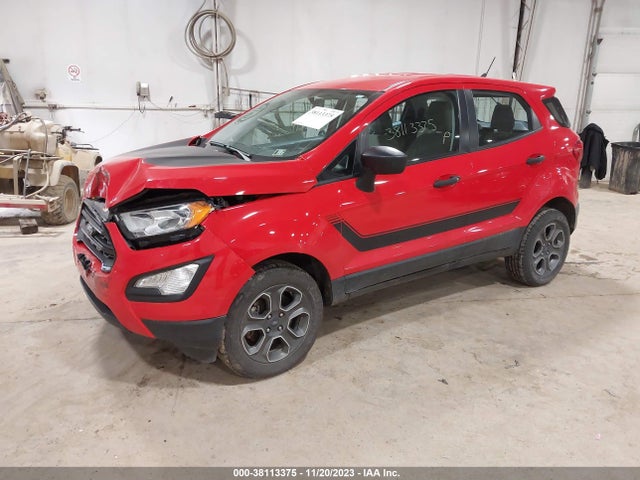 2021 FORD ECOSPORT S VIN: MAJ6S3FL6MC410092