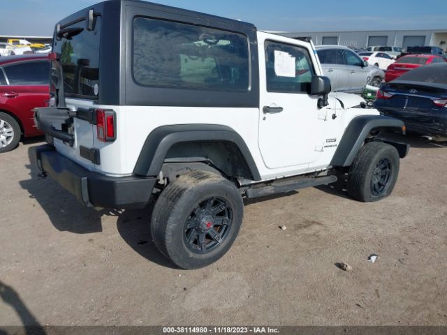 1C4AJWAGXFL580672 Jeep Wrangler Sport