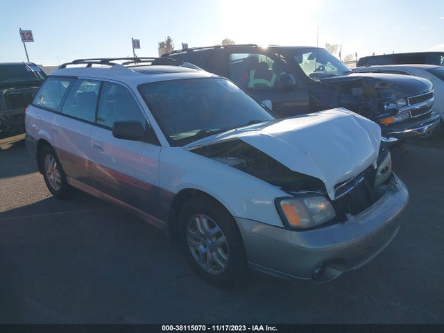 2001 SUBARU LEGACY OUTBACK LTD VIN: 4S3BH686517678457
