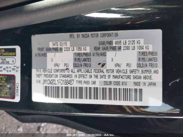 Mazda Mazda5 Touring 2015 JM1CW2CL1F0188467 Image 9