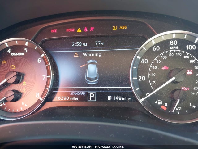 3PCAJ5BB6NF117863 Infiniti Qx50 Luxe Awd