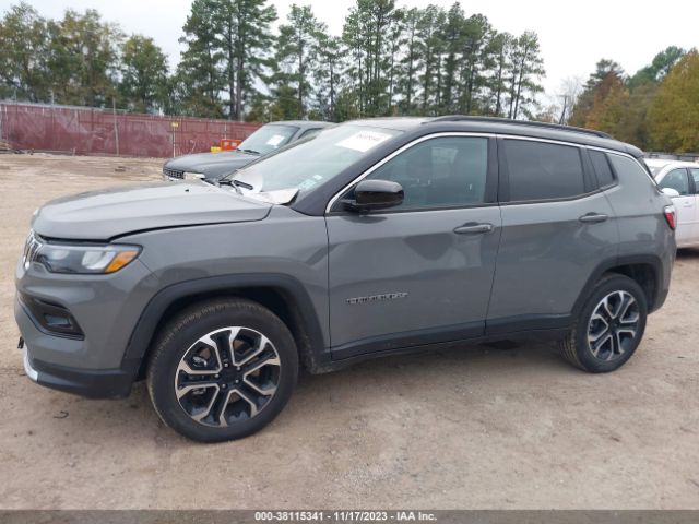 3C4NJDCNXPT565662 Jeep Compass Limited