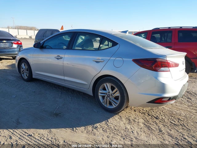 2019 HYUNDAI ELANTRA SEL VIN: 5NPD84LF9KH408178