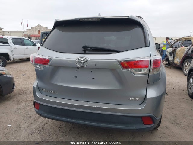 2014 TOYOTA HIGHLANDER XLE V6 VIN: 5TDKKRFH5ES014940