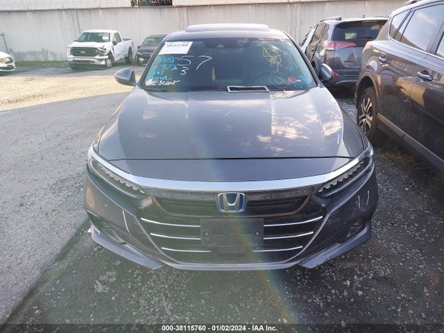 2022 HONDA ACCORD HYBRID EX-L VIN: 1HGCV3F50NA011523