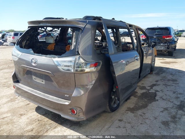 2014 TOYOTA SIENNA SE 8 PASSENGER VIN: 5TDXK3DC7ES436525