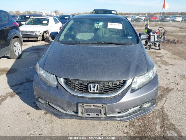 2014 HONDA CIVIC EX-L VIN: 19XFB2F91EE006345