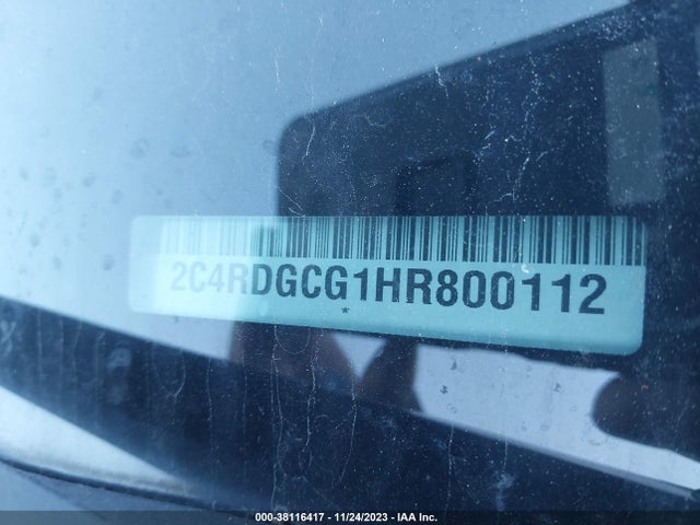 Dodge Grand Caravan Sxt 2017 2C4RDGCG1HR800112 Image 9