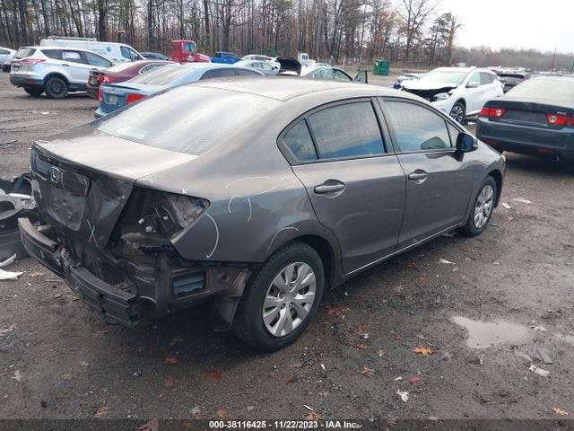 2012 HONDA CIVIC LX VIN: 19XFB2F53CE309282