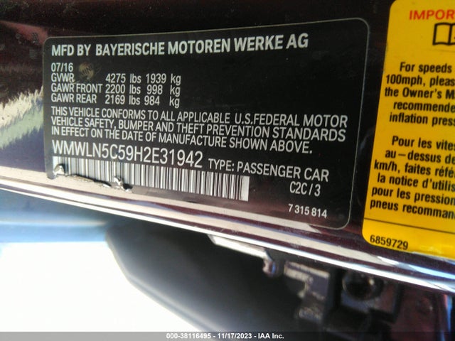 2017 MINI CLUBMAN WMWLN5C59H2E31942 Photo 8
