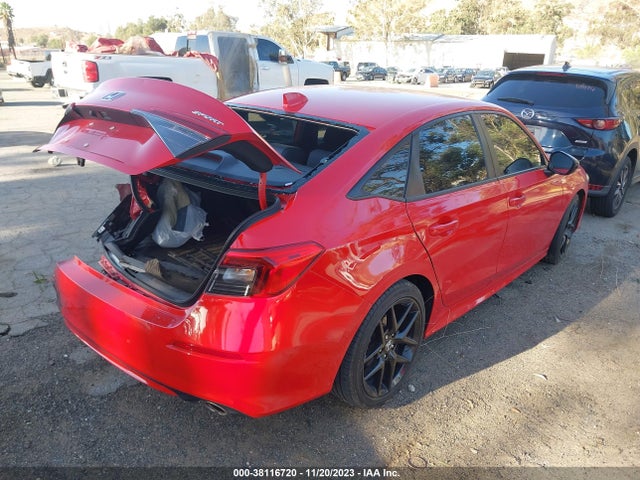 2022 HONDA CIVIC SPORT VIN: 2HGFE2F59NH562929