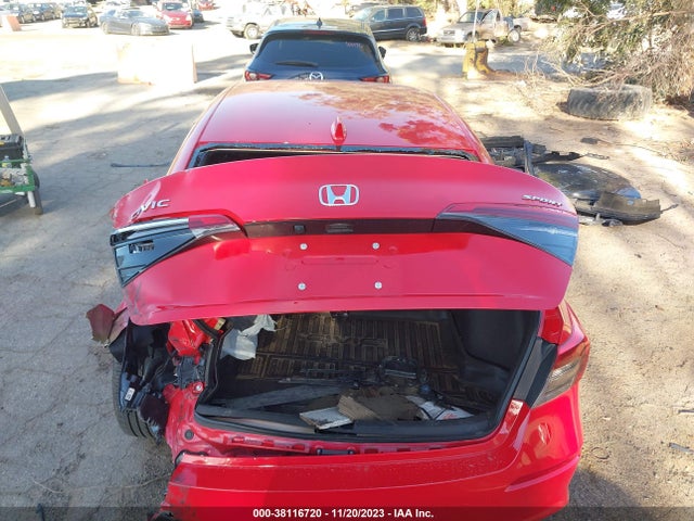 2022 HONDA CIVIC SPORT VIN: 2HGFE2F59NH562929