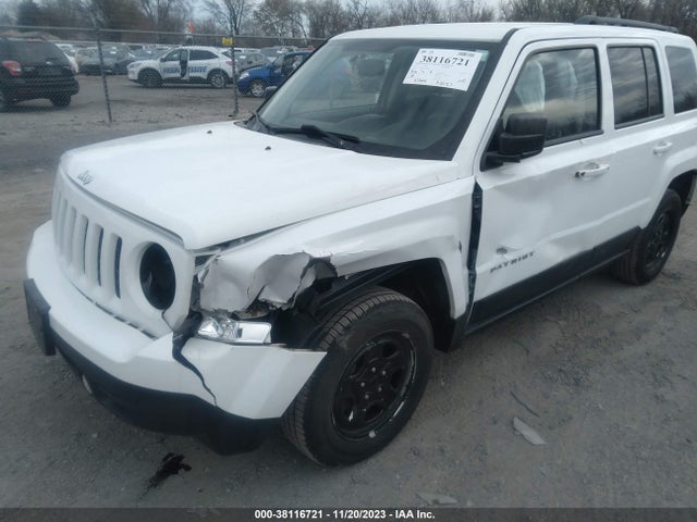 2016 JEEP PATRIOT SPORT VIN: 1C4NJRBB7GD566326