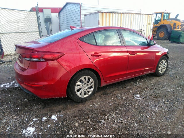 2017 HYUNDAI ELANTRA SE VIN: 5NPD74LF6HH200707
