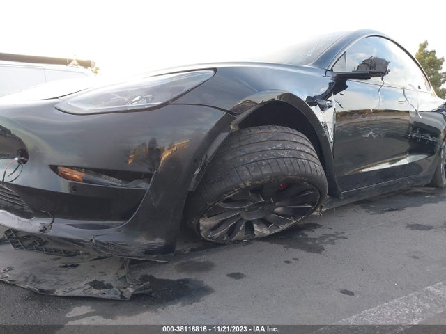 2021 TESLA MODEL 3 PERFORMANCE DUAL MOTOR ALL-WHEEL DRIVE VIN: 5YJ3E1EC4MF077095