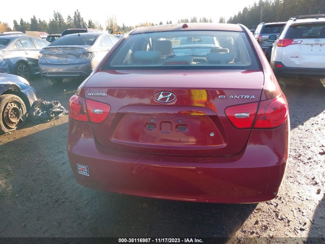 2007 HYUNDAI ELANTRA LIMITED/GLS/SE VIN: KMHDU46D97U207413