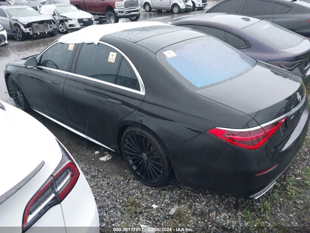 2022 MERCEDES-BENZ S 500 4MATIC VIN: W1K6G6DB7NA077699