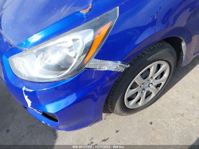 2012 HYUNDAI ACCENT GLS VIN: KMHCT4AE6CU061593