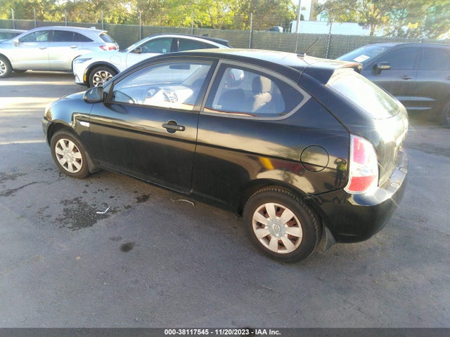 2007 HYUNDAI ACCENT GS VIN: KMHCM36C07U047712