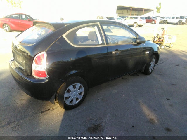 2007 HYUNDAI ACCENT GS VIN: KMHCM36C07U047712