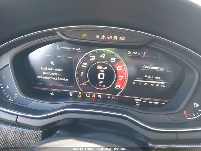 2018 AUDI S4 3.0T PREMIUM PLUS VIN: WAUB4AF47JA121694