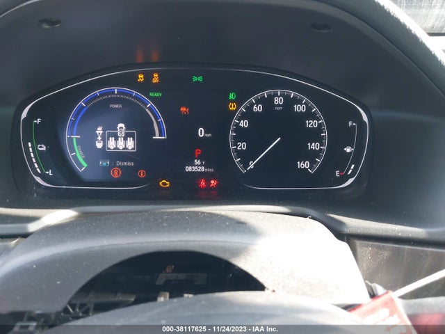 2021 HONDA ACCORD HYBRID EX-L VIN: 1HGCV3F5XMA011009