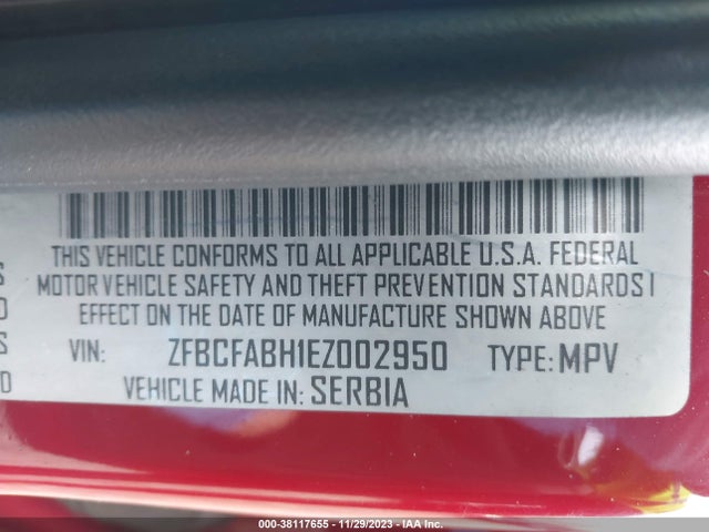 2014 FIAT 500L ZFBCFABH1EZ002950 Photo 8