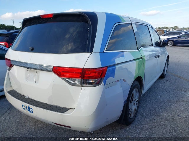 Honda ODYSSEY LX 2015 5FNRL5H27FB055623 Image 4