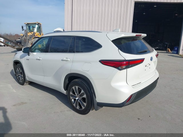 Toyota Highlander Hybrid Xle 2021 5TDGBRCH8MS519315 Image 3
