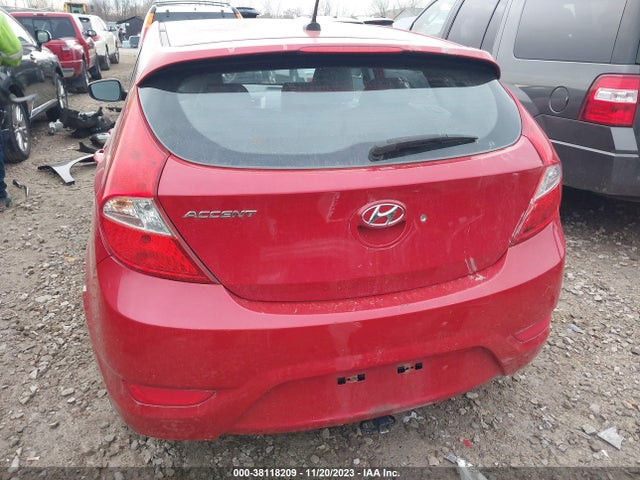 2012 HYUNDAI ACCENT SE VIN: KMHCU5AE2CU024737