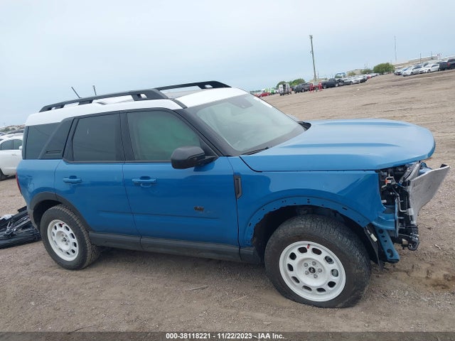 2023 FORD BRONCO SPORT HERITAGE LIMITED VIN: 3FMCR9H95PRD19541