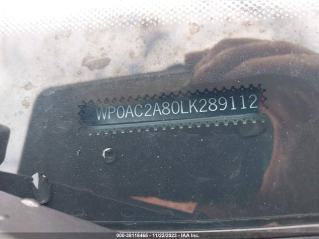 2020 PORSCHE 718 CAYMAN WP0AC2A80LK289112 Photo 8