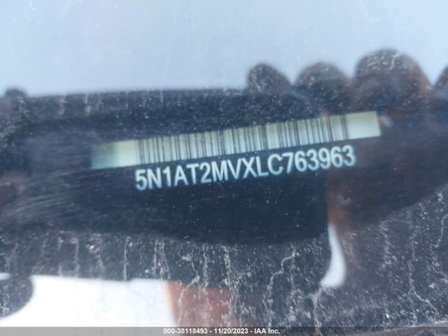 5N1AT2MVXLC763963 Nissan Rogue Sl Intelligent Awd