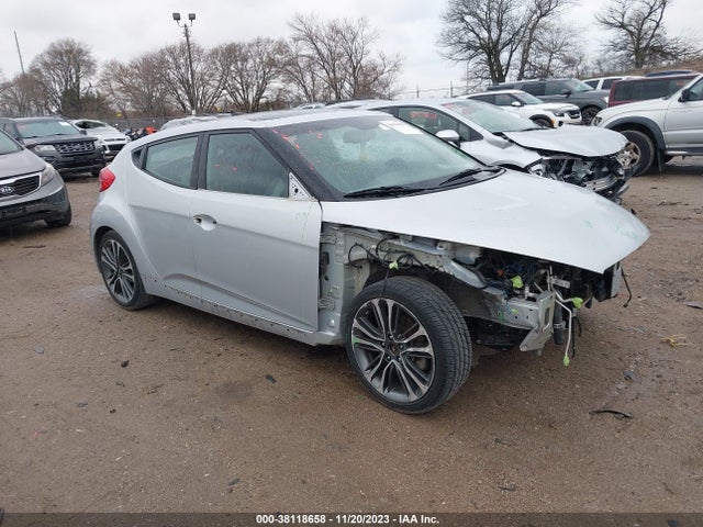 2016 HYUNDAI VELOSTER TURBO VIN: KMHTC6AE8GU287815