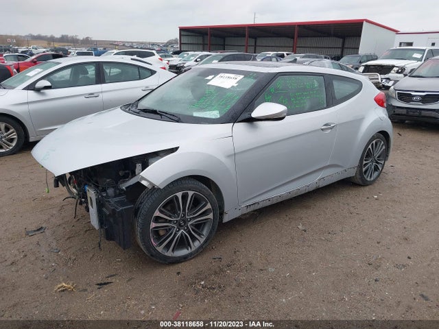 2016 HYUNDAI VELOSTER TURBO VIN: KMHTC6AE8GU287815