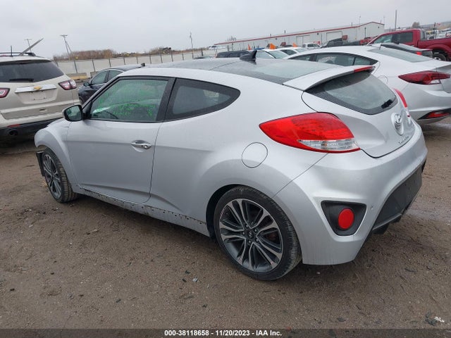 2016 HYUNDAI VELOSTER TURBO VIN: KMHTC6AE8GU287815