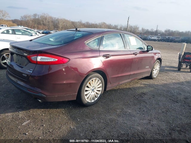 2013 FORD FUSION HYBRID SE VIN: 3FA6P0LU8DR188945