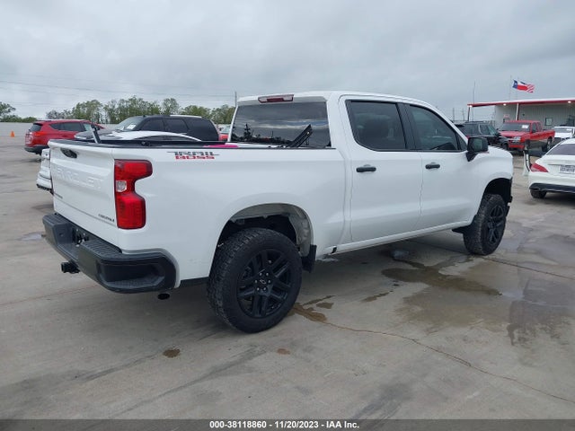 2022 CHEVROLET SILVERADO 1500 4WD SHORT BED CUSTOM TRAIL BOSS VIN: 3GCPDCEK8NG593995