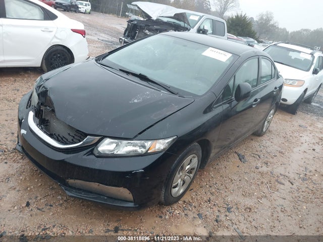 2013 HONDA CIVIC LX VIN: 19XFB2F51DE217685