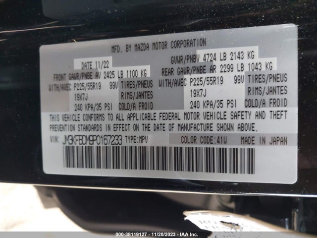 Mazda Cx-5 2.5 S Premium 2023 JM3KFBDM9P0167233 Image 9