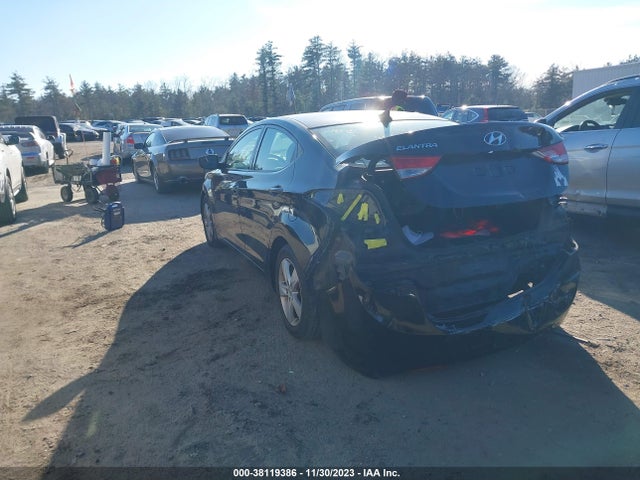 2013 HYUNDAI ELANTRA GLS VIN: 5NPDH4AE6DH415179
